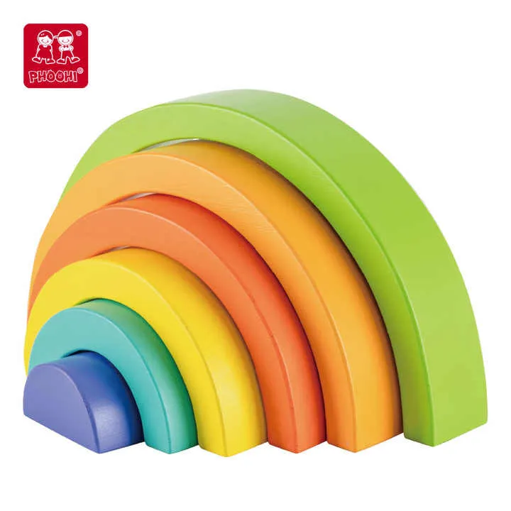 لعبة تعليمية مونتيسوري 6 قطع من مكعبات . Montessori Educational Toy 6 Pieces
