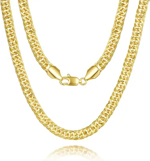 14K Gold Chain for Women Cuban Link Chain Chunky Necklaces for Women Men Trendy Luxury and Strong Cuban Chains for Mens Gold Chains Necklace 16,18,20,22,24 Inches