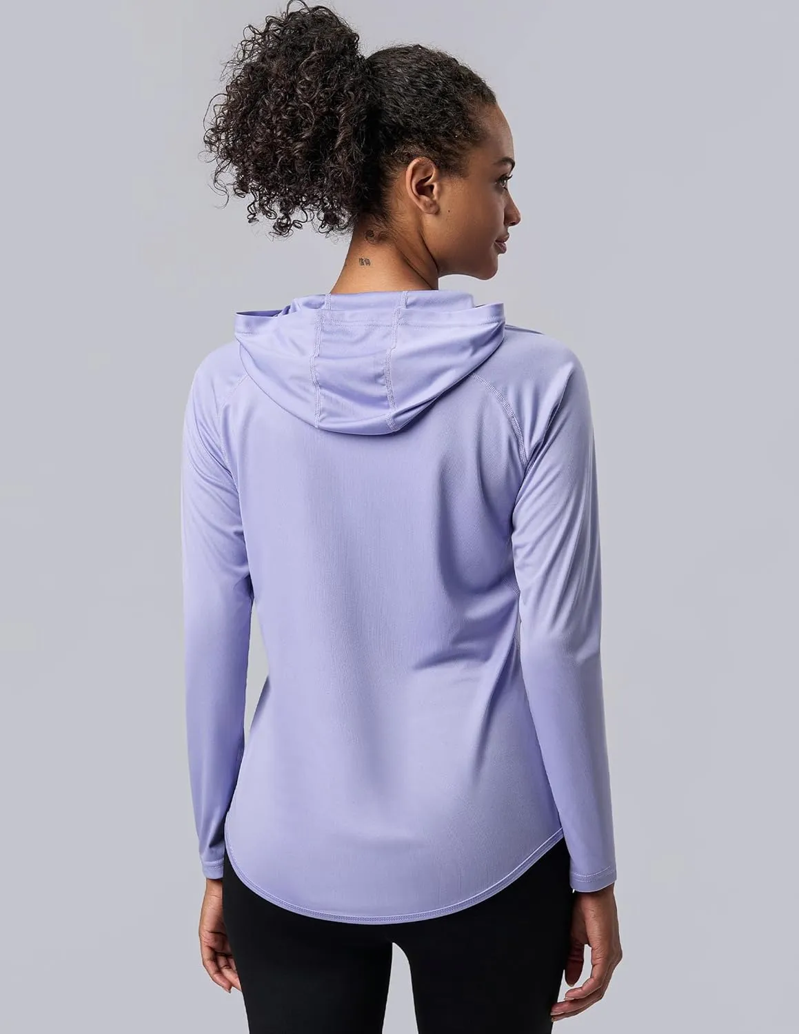 3 Pack: Women's Active Lightweight Long Sleeve Hoodies, UPF Sun Protection Pullover Shirts with Thumb Holes