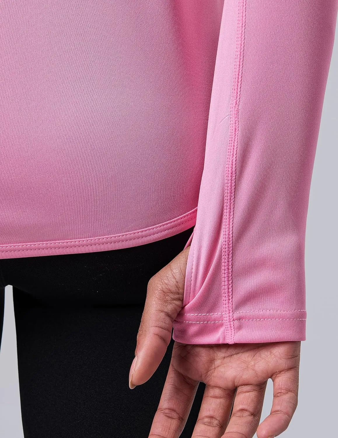 3 Pack: Women's Active Lightweight Long Sleeve Hoodies, UPF Sun Protection Pullover Shirts with Thumb Holes