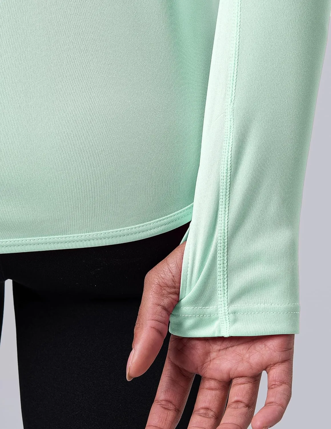 3 Pack: Women's Active Lightweight Long Sleeve Hoodies, UPF Sun Protection Pullover Shirts with Thumb Holes