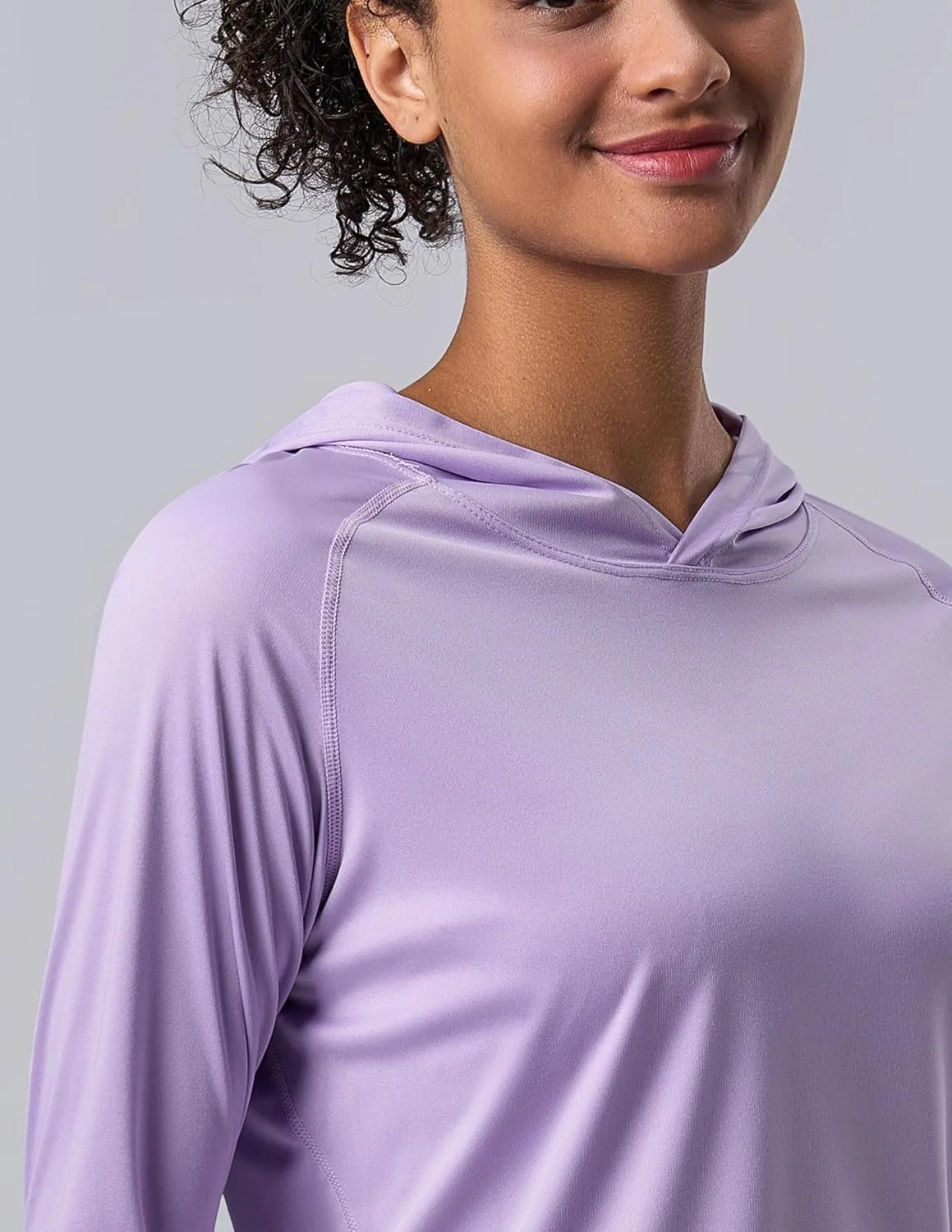 3 Pack: Women's Active Lightweight Long Sleeve Hoodies, UPF Sun Protection Pullover Shirts with Thumb Holes