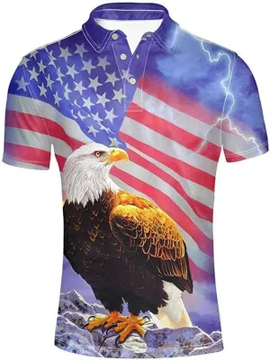 AFPANQZ Men's Casual Shirts Golf Tee Button Down Short Sleeve Casual Sports Shirts Halloween Christmas Party Outfit