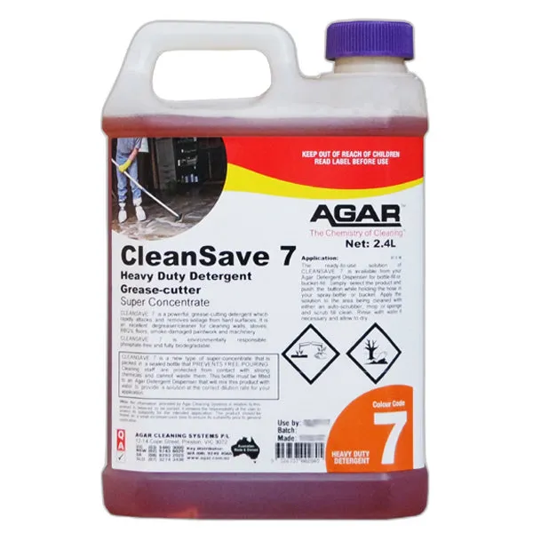 Agar CleanSave 7 Grease Cutting Detergent