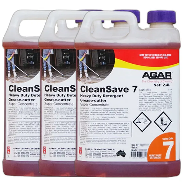 Agar CleanSave 7 Grease Cutting Detergent