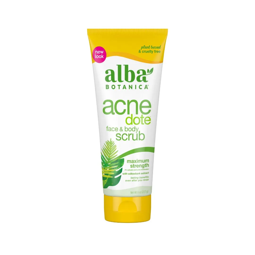 Alba Botanica Face & Body Scrub (227g)
