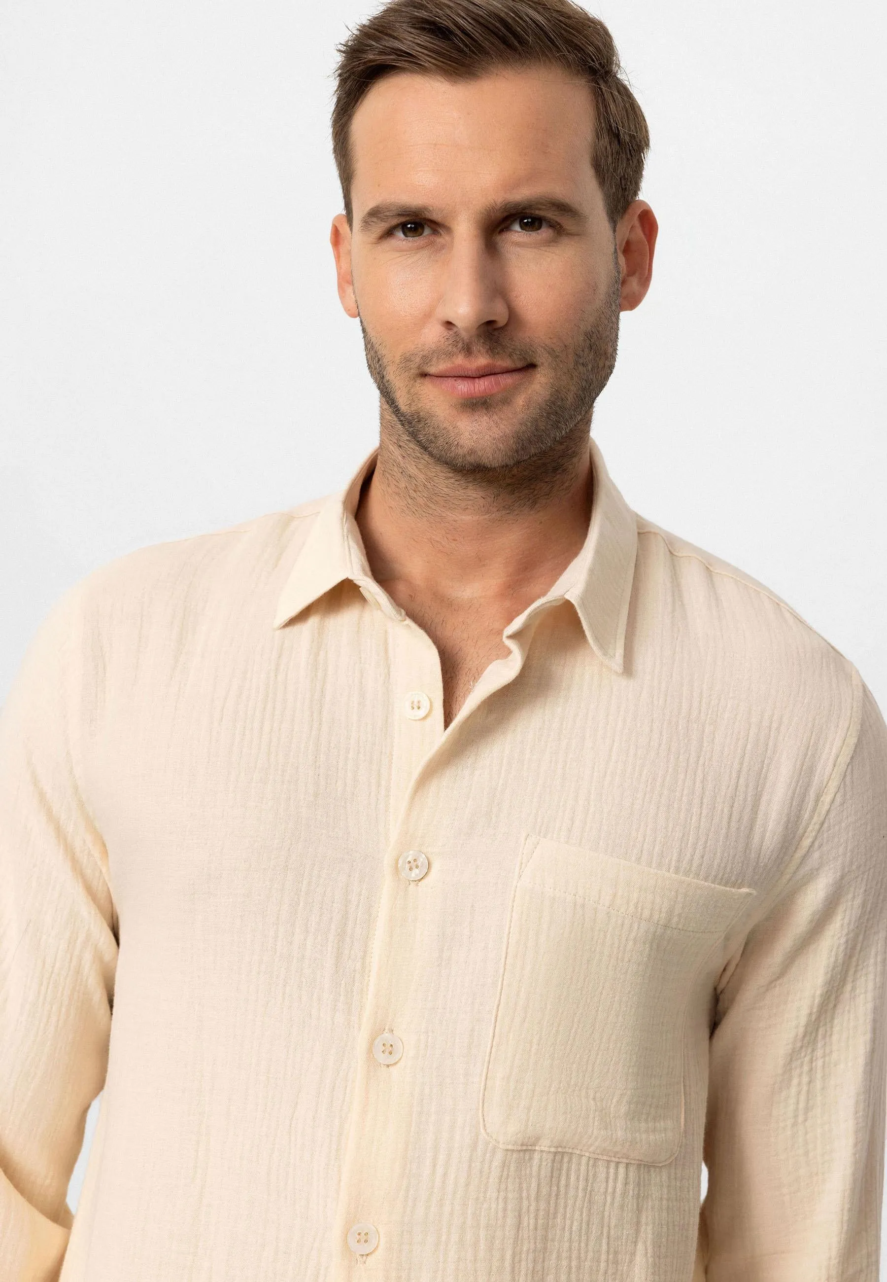 ANT Muslin Long Sleeve Men's Shirt - Monterotondo