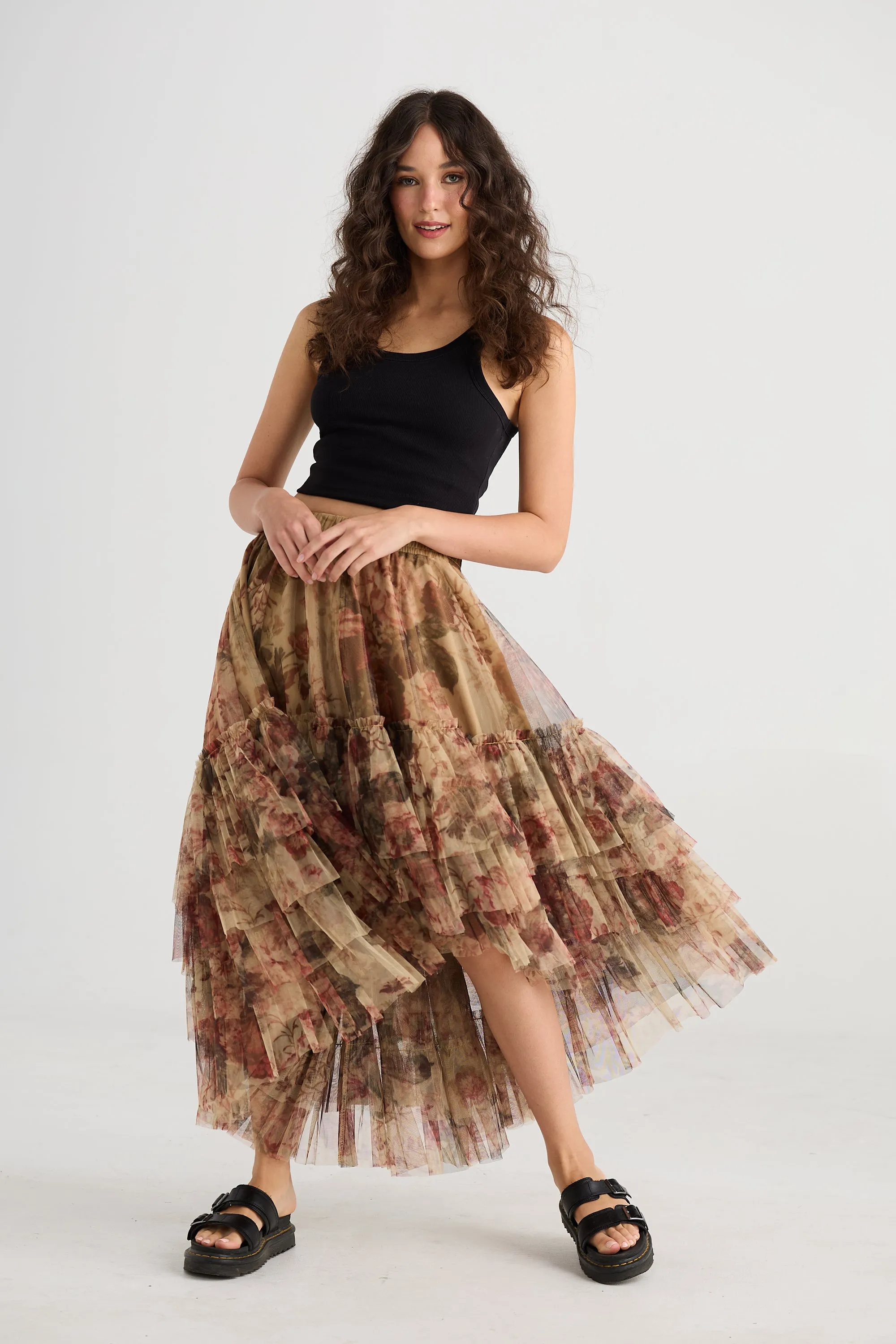 Ballerina skirt in Antique Rose