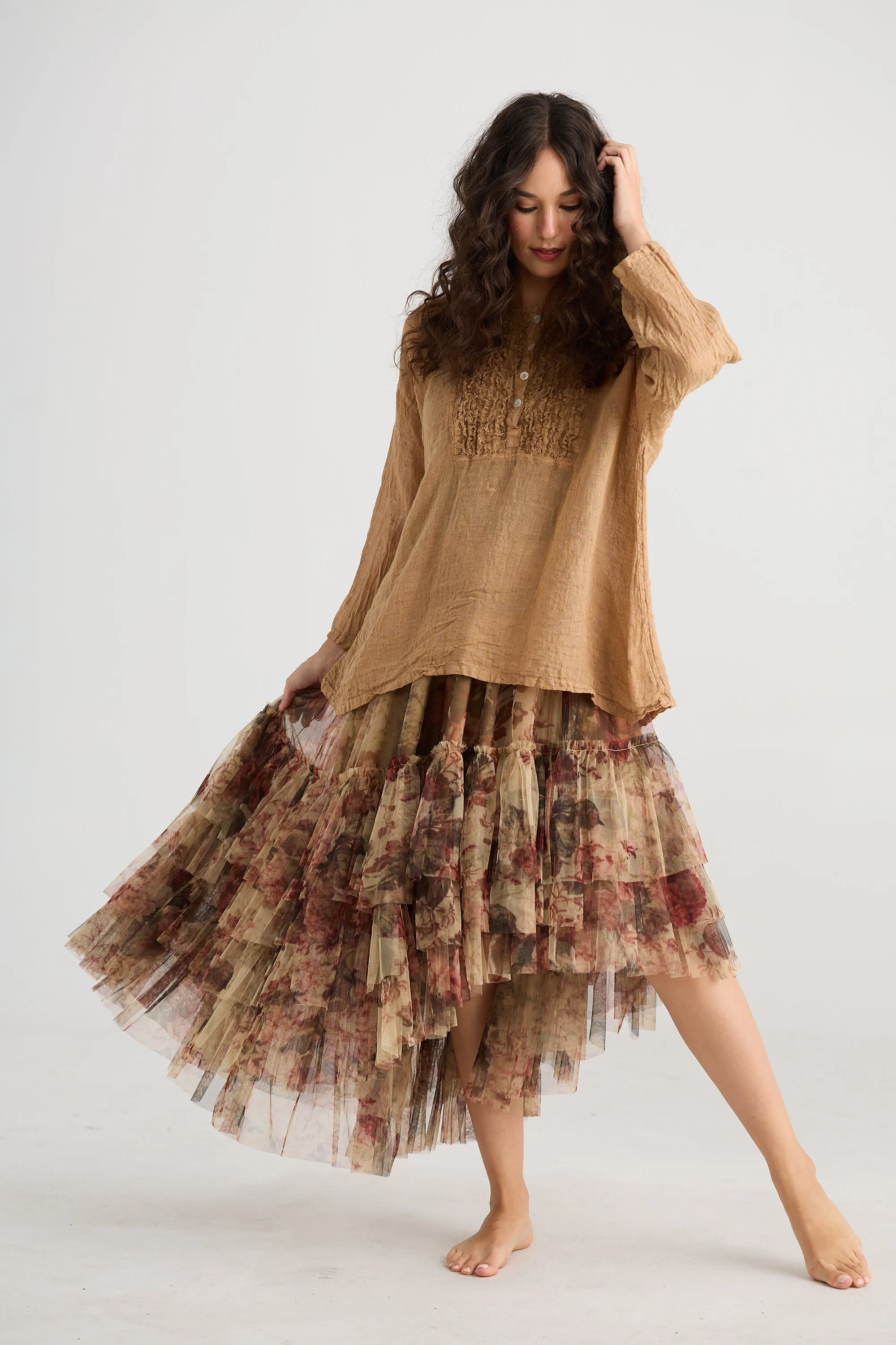 Ballerina skirt in Antique Rose