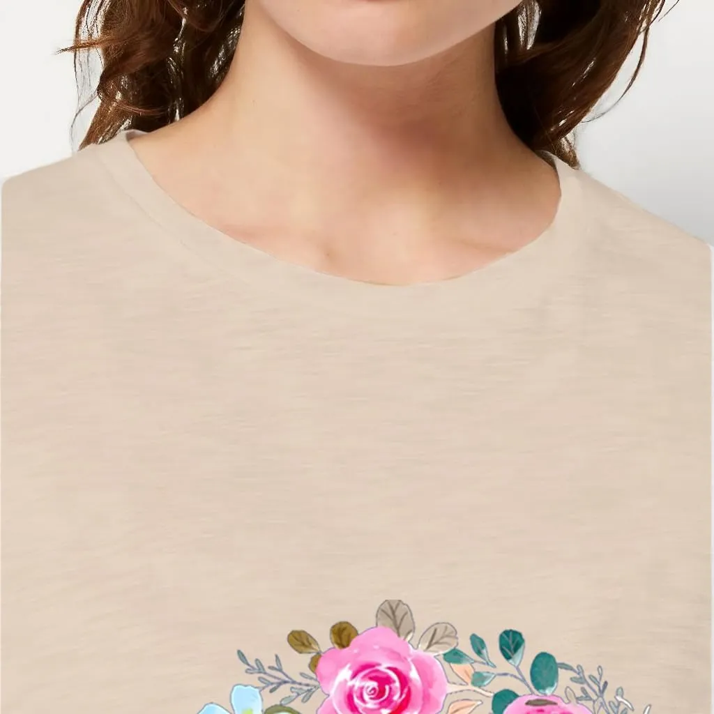 Be Still and Know Shirts for Women Casual Short Sleeve Christian Tee Tops