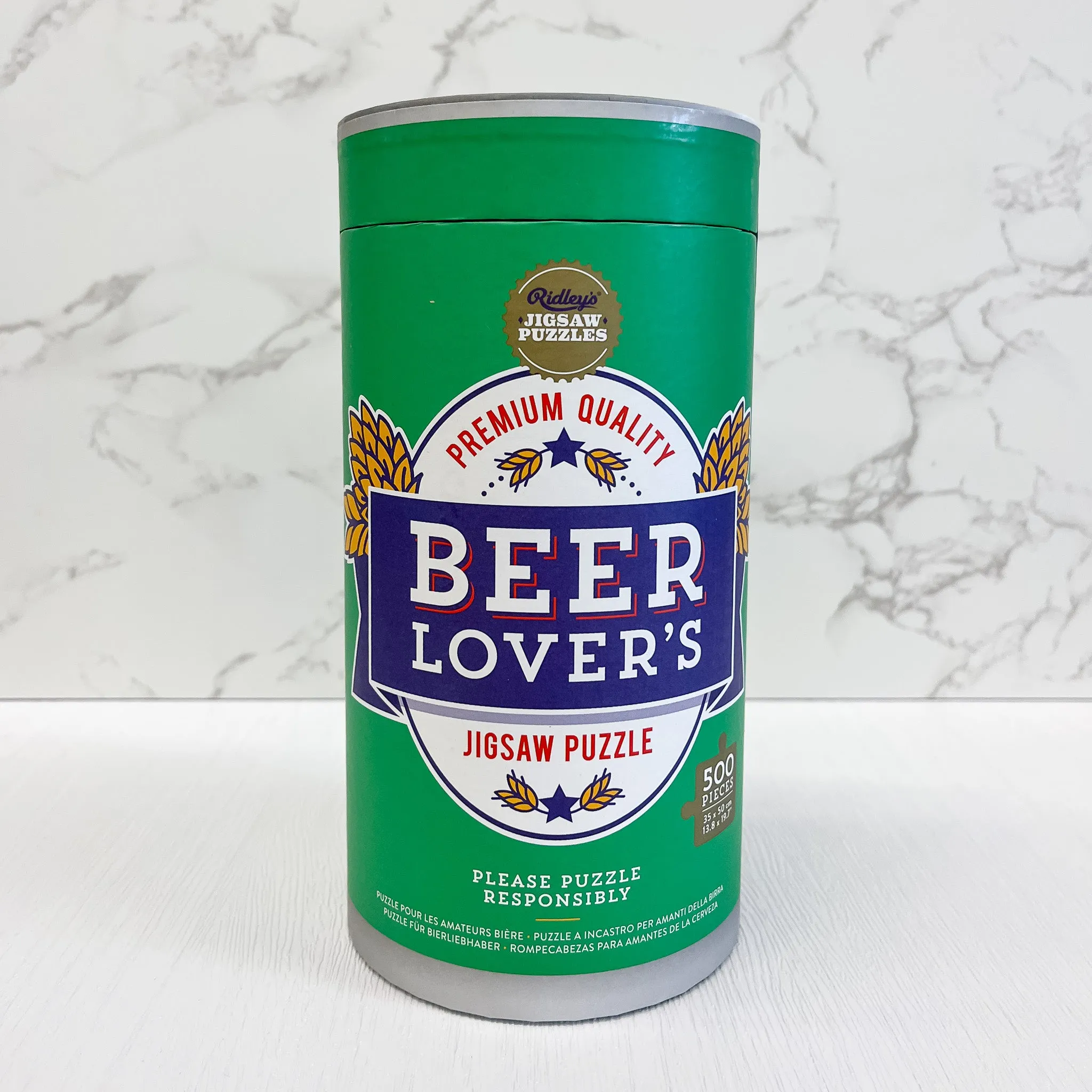 Beer Lover's 500 Piece Jigsaw Puzzle