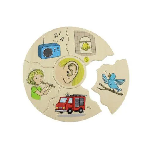 Beleduc Humanico Puzzle - 5 Senses