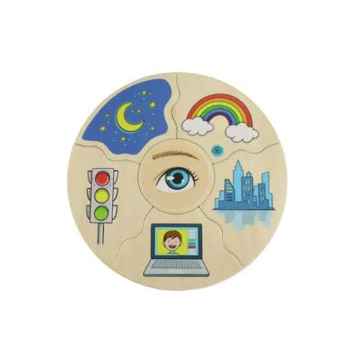 Beleduc Humanico Puzzle - 5 Senses