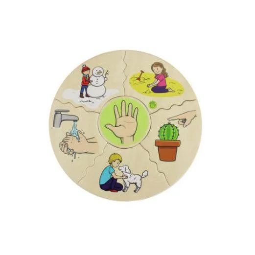 Beleduc Humanico Puzzle - 5 Senses