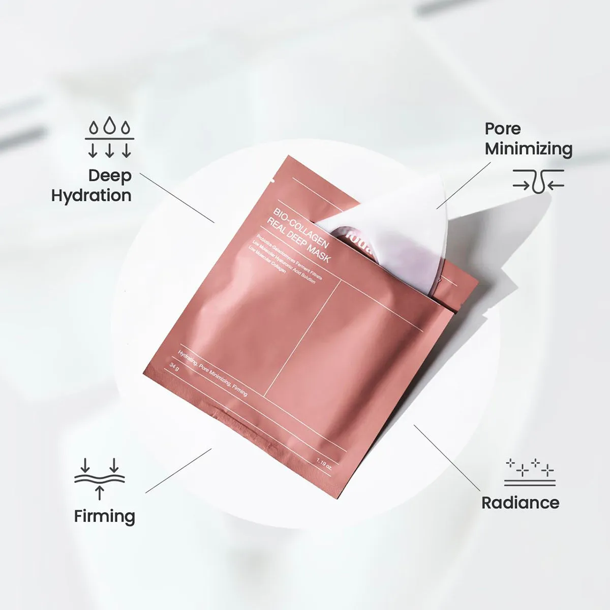 Bio-Collagen Real Deep Mask Set [4 Masks]
