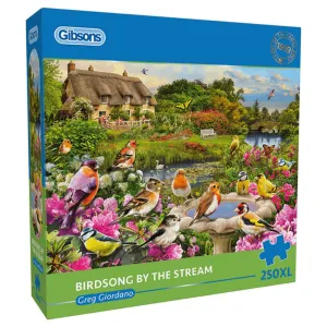 Birdsong by the Stream - 250XL Piece Jigsaw Puzzle