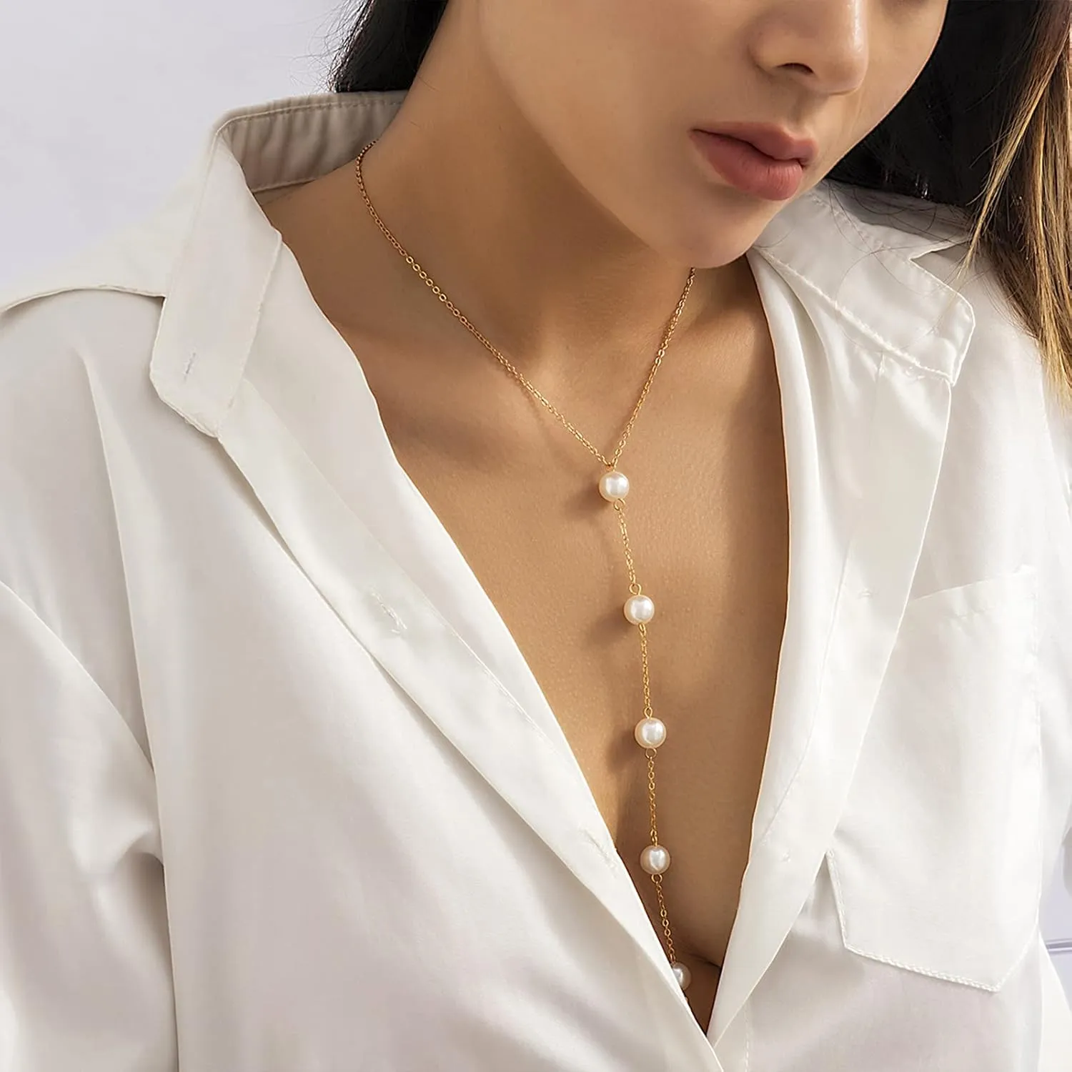 Body Chains for Women Sequin Bikini Body Chain Women Body Necklace