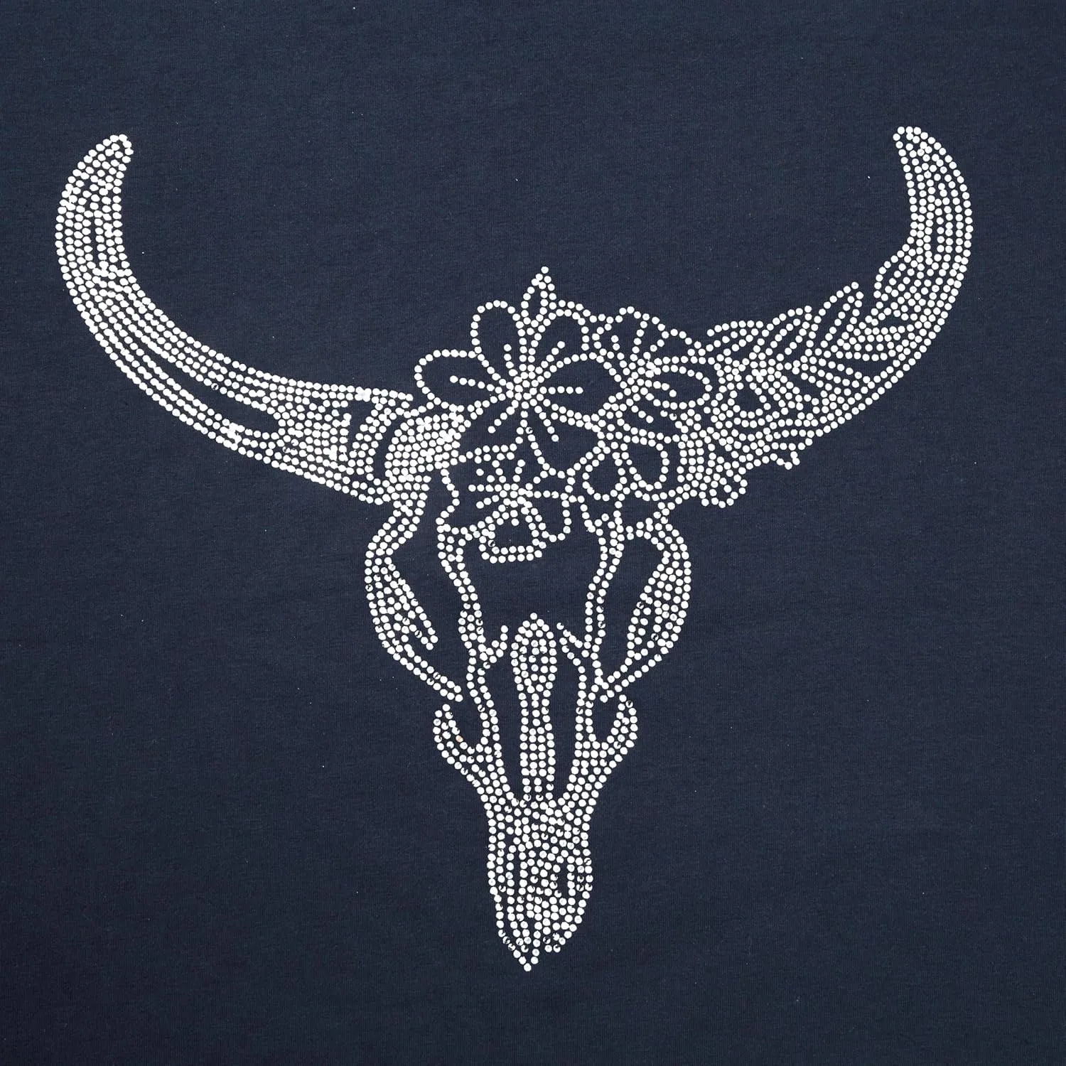 Boho Cow Skull Shirt Women Cowgirl t Shirt Vintage Western Rodeo Graphic Tee Short Sleeve Bull Skull Casual Top