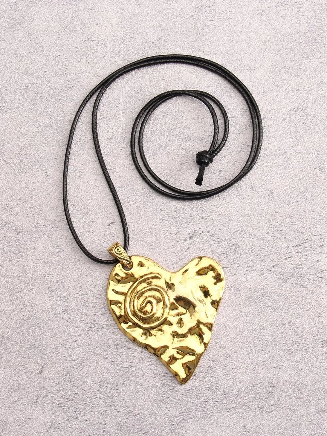 Boho Necklaces for Women Long Wooden Pendant Vintage Necklace Sweater Chain Necklace Handmade Jewelry