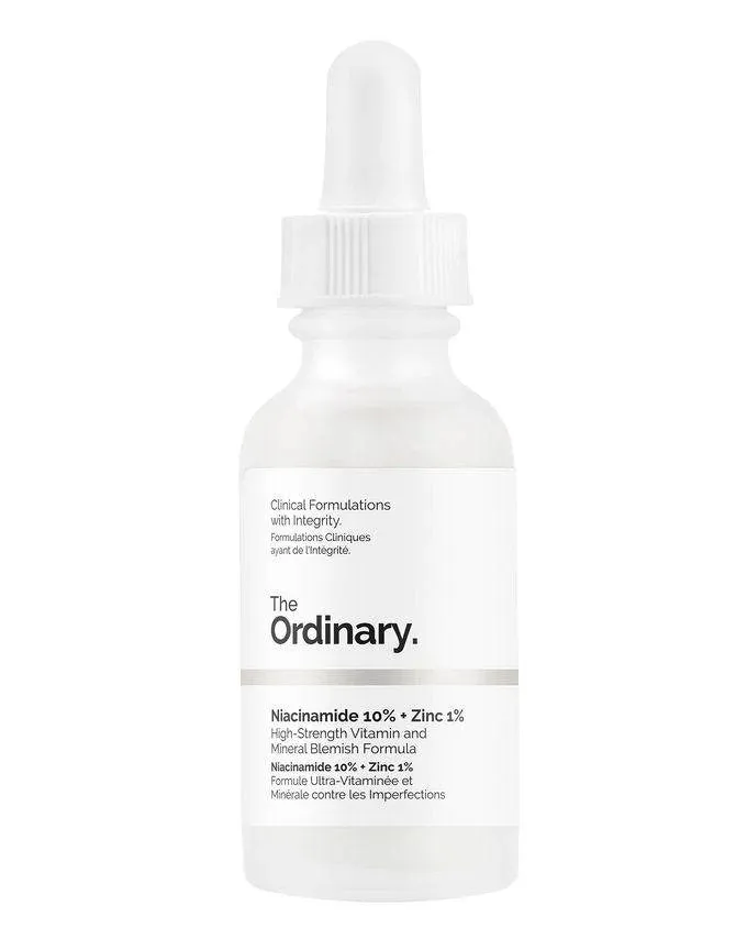 Boost Your Skin Bundle with Water Gel ( The Ordinary Niacinamide 10%   Zinc 1%, Neutrogena Face Moisturizer Water Gel Hydro Boost Normal to Combination Skin, Slice Mask Strawberry )