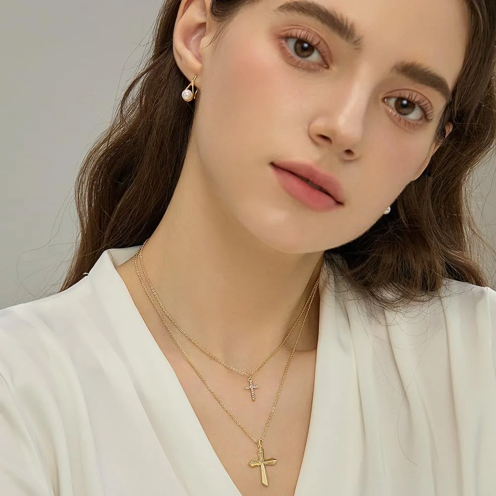 Butterly Necklaces for Women Heart Necklace 14K Dainty Gold Choker Handmade Necklaces Chain Shell Dainty Gold Choker Necklace for Women