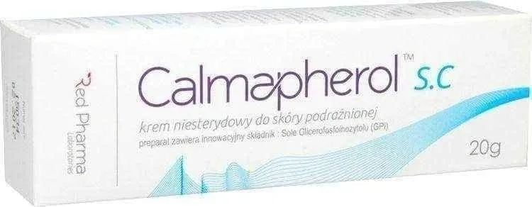 CALMAPHEROL SC Non-steroidal cream for irritated skin 20g