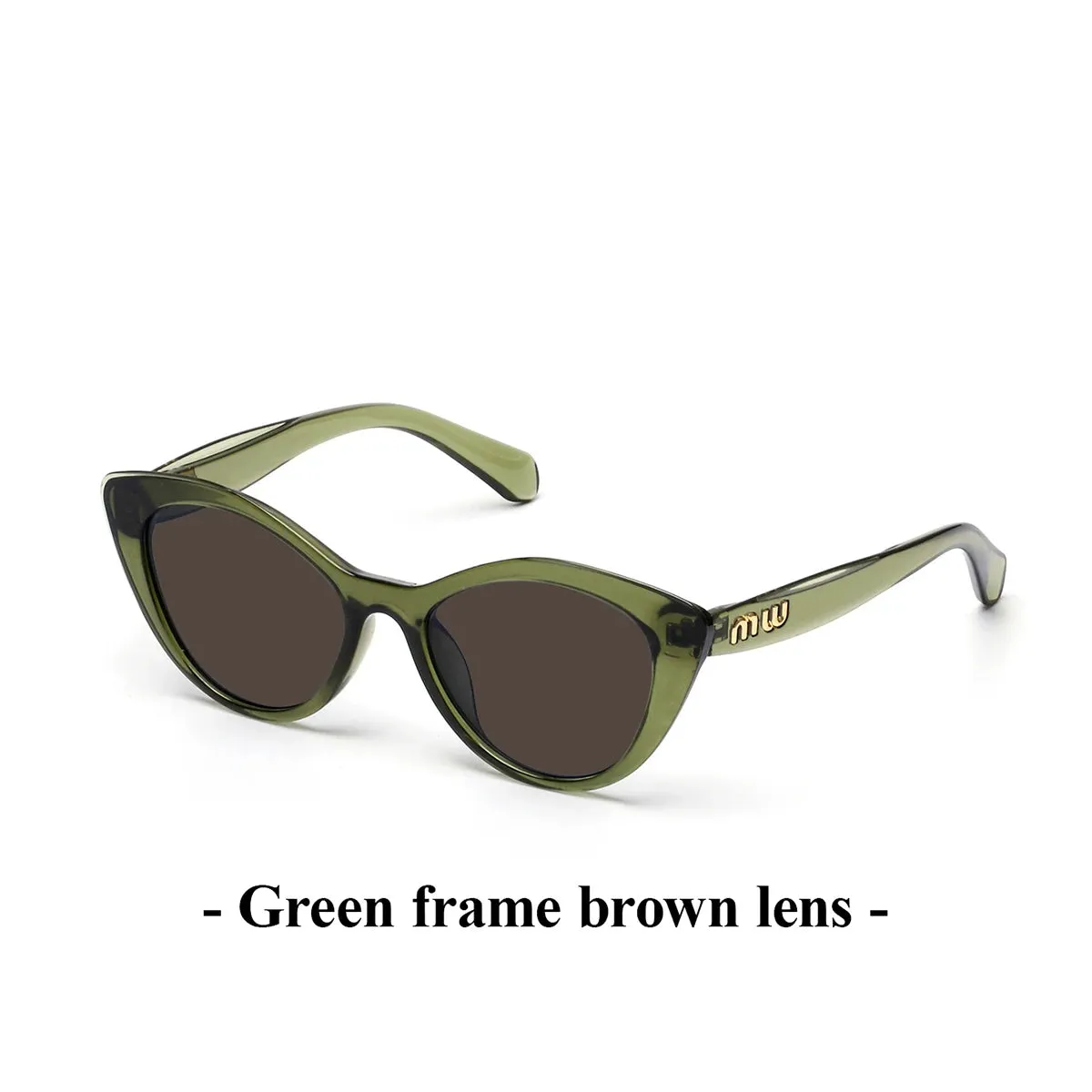 Cat Eye Rectangle Sunglasses