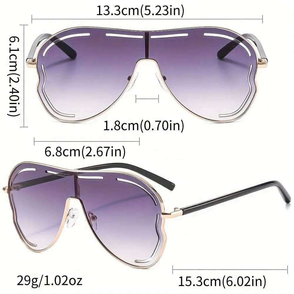 Chic Oversized Square Sunglasses for Women