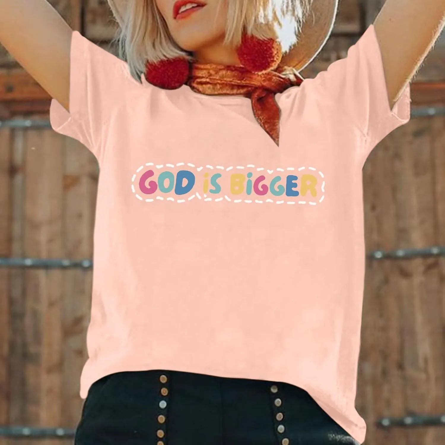 Christian Tshirts for Women Faith T Shirts Jesus God Shirts Religious Gifts Tee Funny Inspirational Graphic Tees Tops