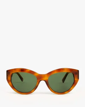 Clare V. Sophia Sunglasses - Havana Tortoise