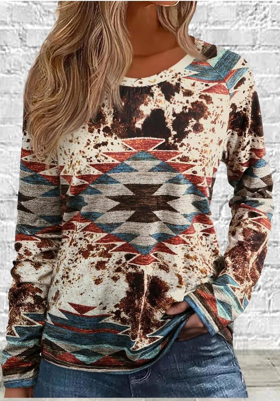 Country Concert Tops Outfit Long Sleeve Shirts for Women Nashville Outfits for Women Country Music Graphic Tees Shirts