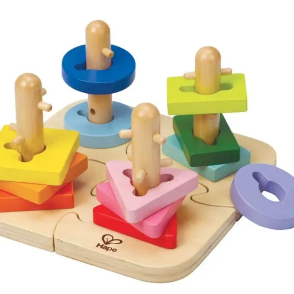 Creative Peg Puzzle 16 Pieces