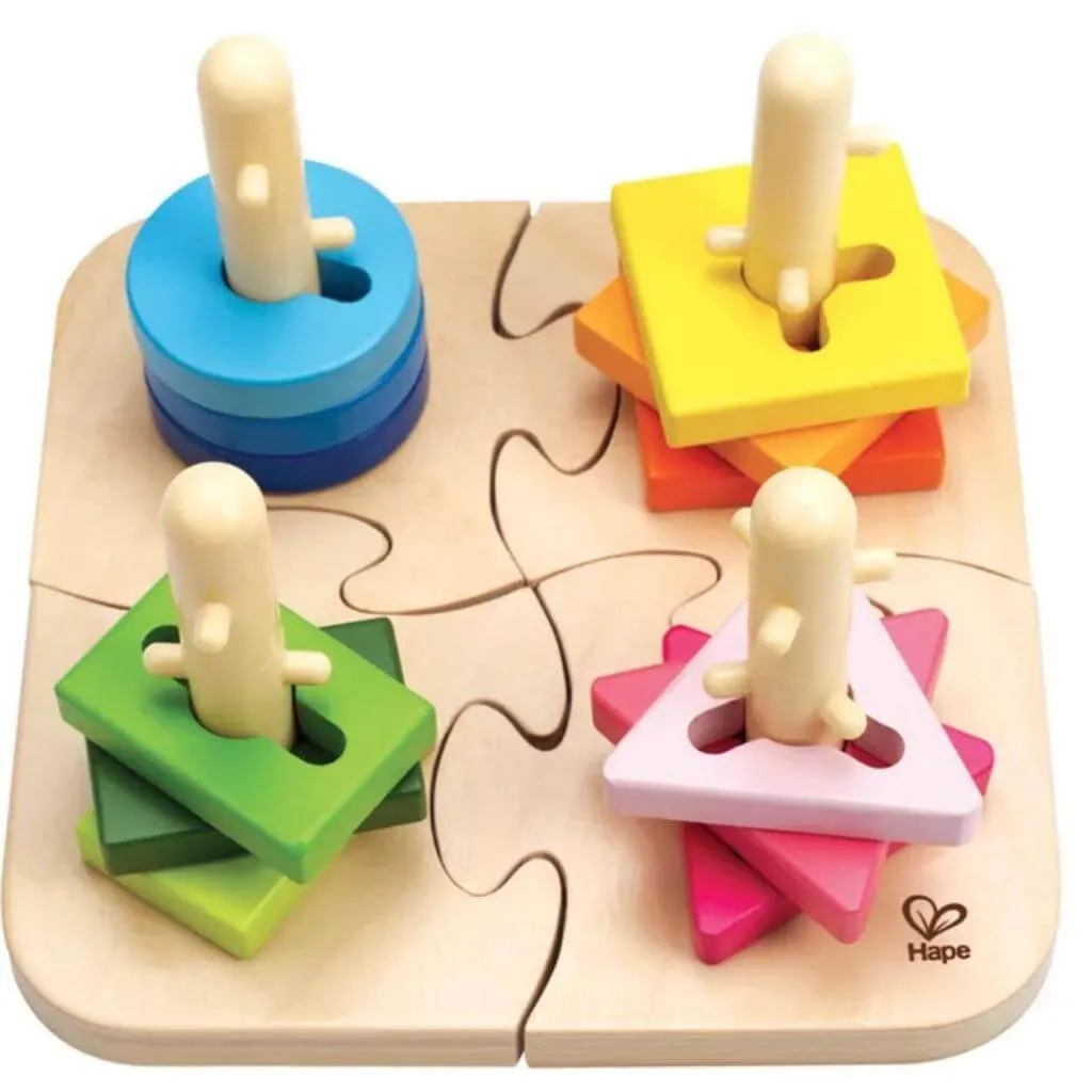 Creative Peg Puzzle 16 Pieces