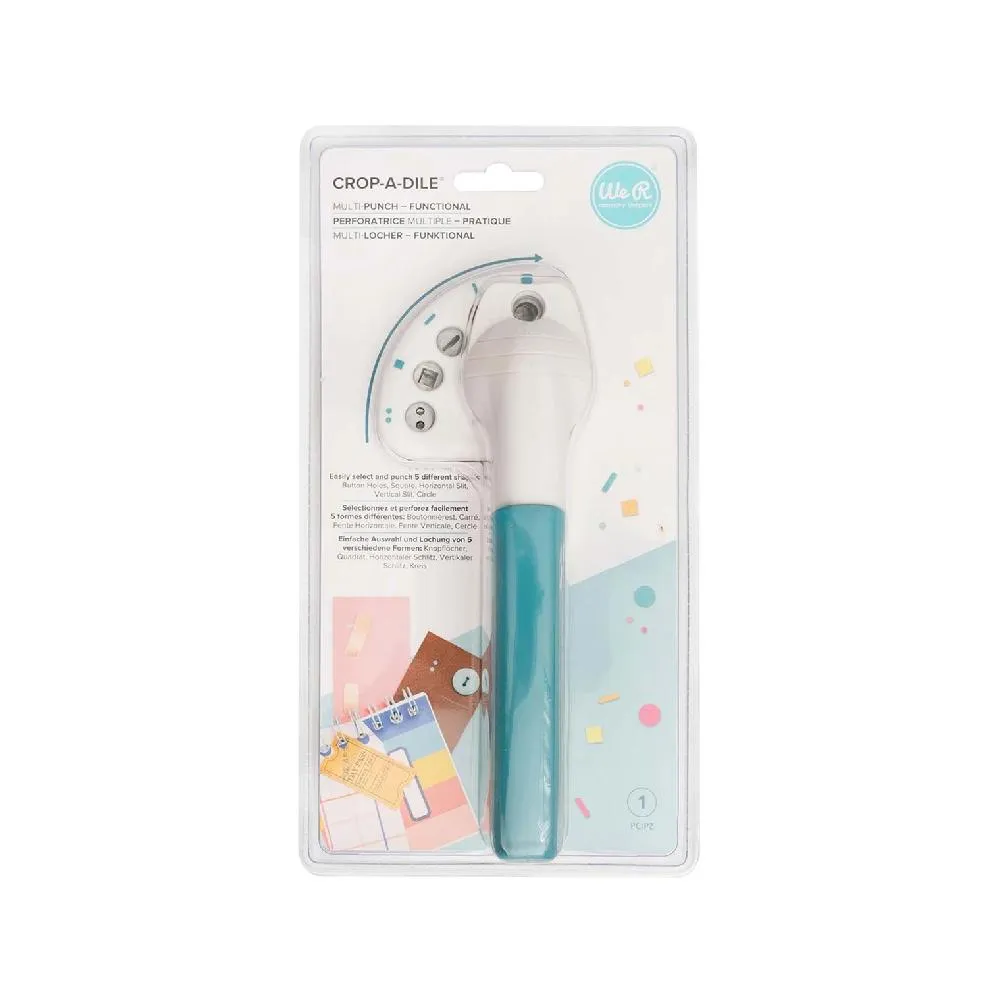 Crop-a-Dile Multi Punch Functional Azul We R Makers