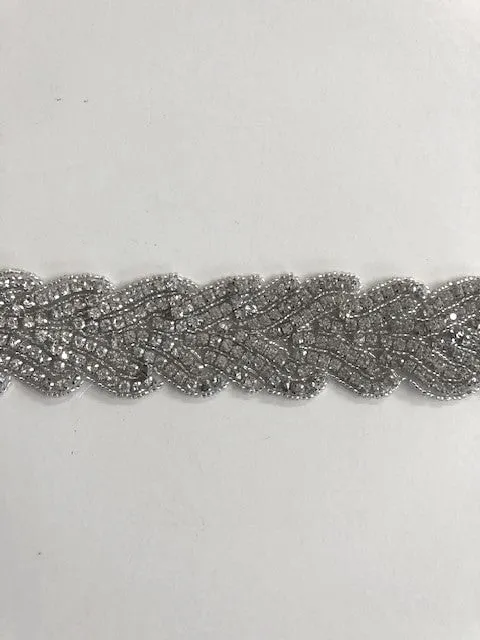 Crystal Herringbone Design Edging