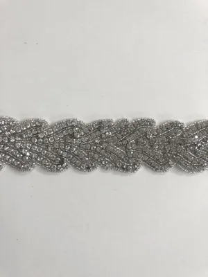 Crystal Herringbone Design Edging