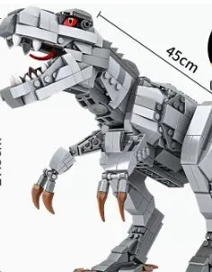 Dinosaur building blocks assembled toy boy high difficulty huge Tyrannosaurus rex children puzzle 6 birthday gift 10 years old