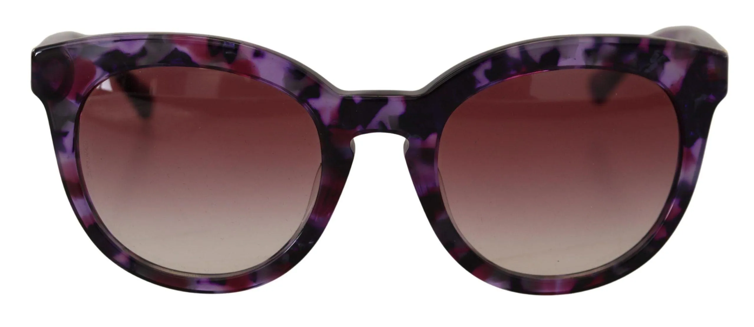 Dolce & Gabbana Purple Tortoise Oval Full Rim Eyewear DG4249F Sunglasses