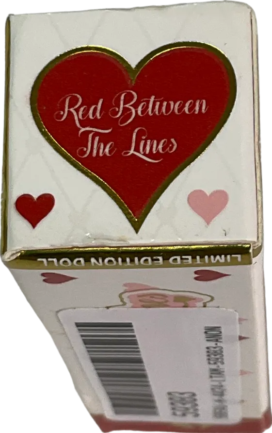 Doll Beauty Red Alert Lipstick Red Between The Lines 3.8