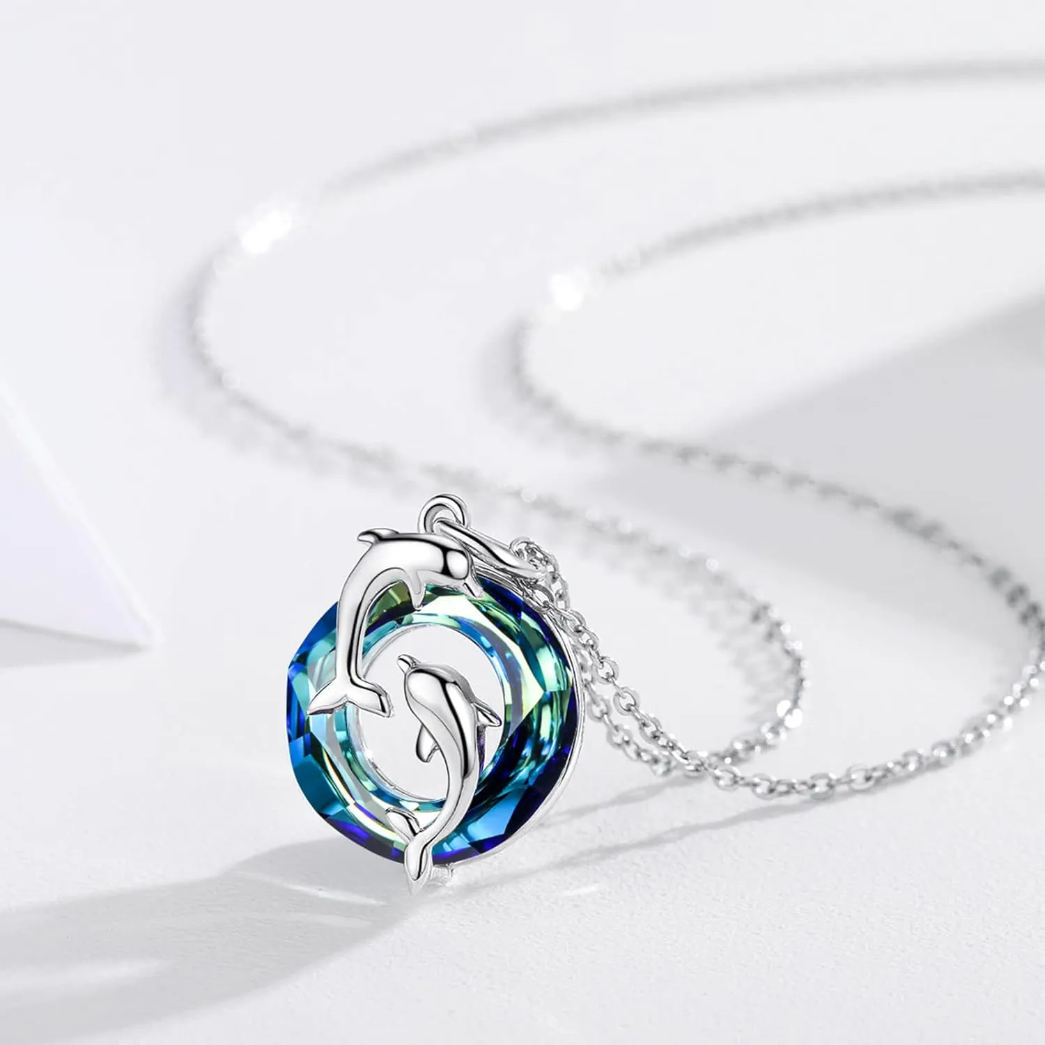 Dolphin Necklace 925 Sterling Silver Mothers Day Gifts For Women Necklace Chains
