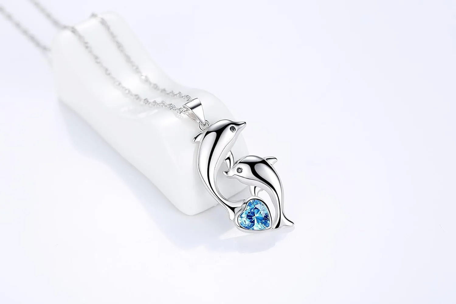 Dolphin Necklace 925 Sterling Silver Mothers Day Gifts For Women Necklace Chains