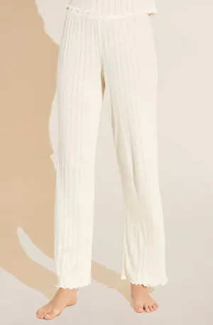 Eberjey Pointelle Pant Ivory