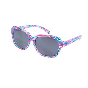 Egmont Sunglasses Pink and Blue Lines