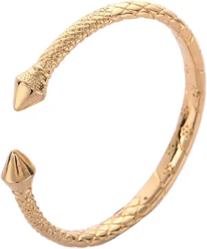 Ethiopian African Men Jewelry Bangle Gold Color Opening Embossing Gold Bracelets Bangles