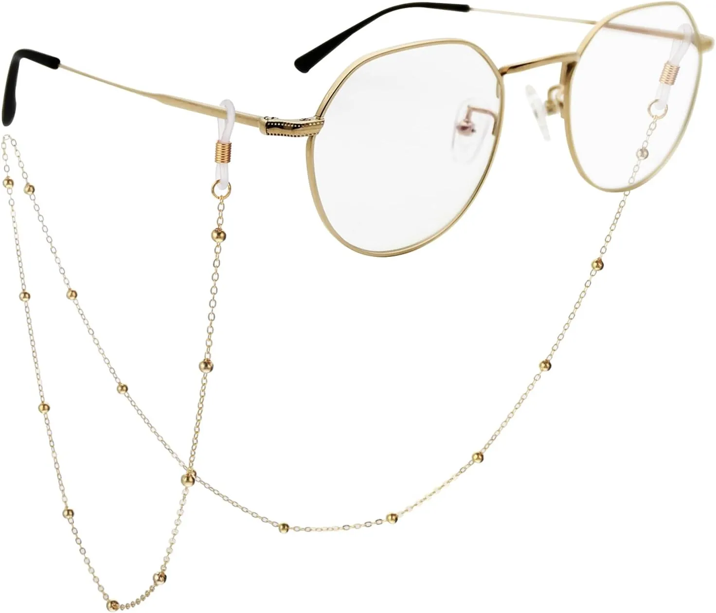 Eyeglass Chains Women Beaded Cute Glass Cord Frames Lanyard String Necklace Stylish Sunglasses Strap Prevent Loss