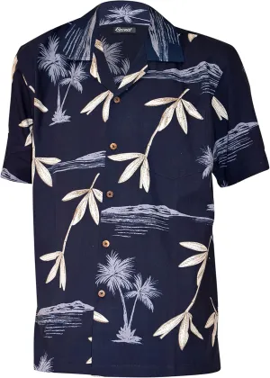 Favant Hawaiian Shirts - Bamboo Comfortable Hawaiian Beach Shirt for Men. Lightweight Quick Dry Mens Hawaiian Shirts