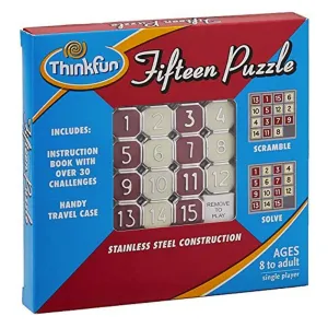 Fifteen Puzzle Stainless Steel Construction