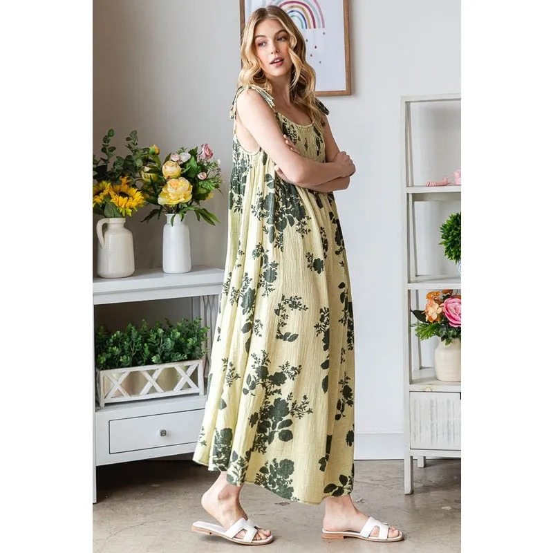 Floral Gauze Dress
