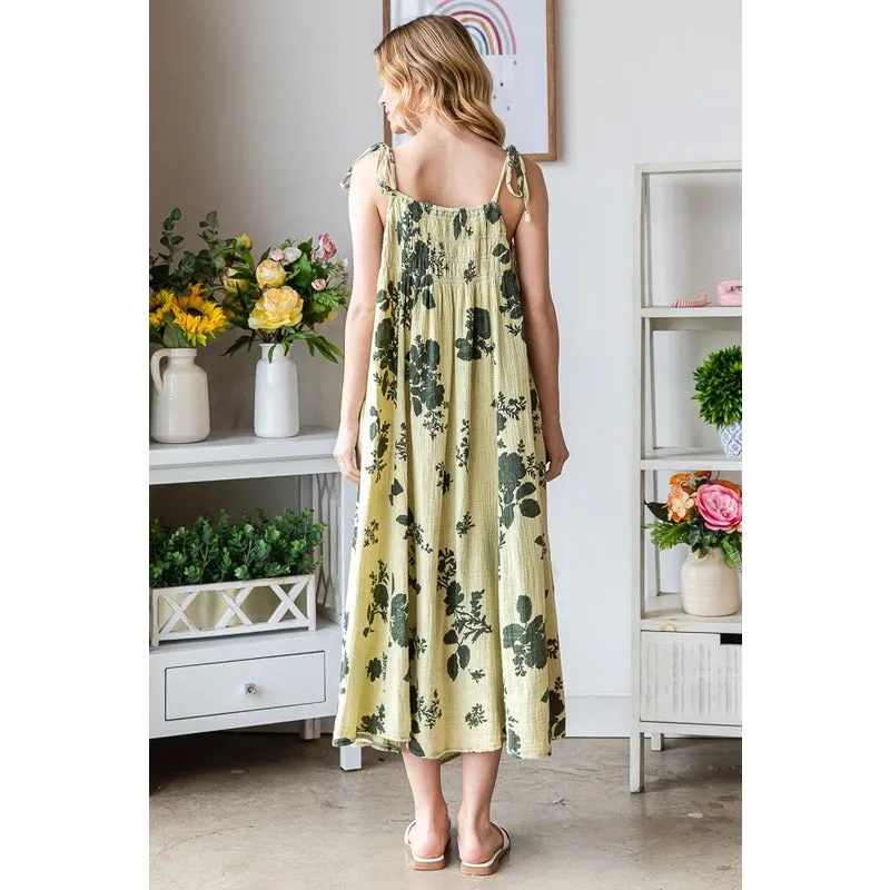 Floral Gauze Dress
