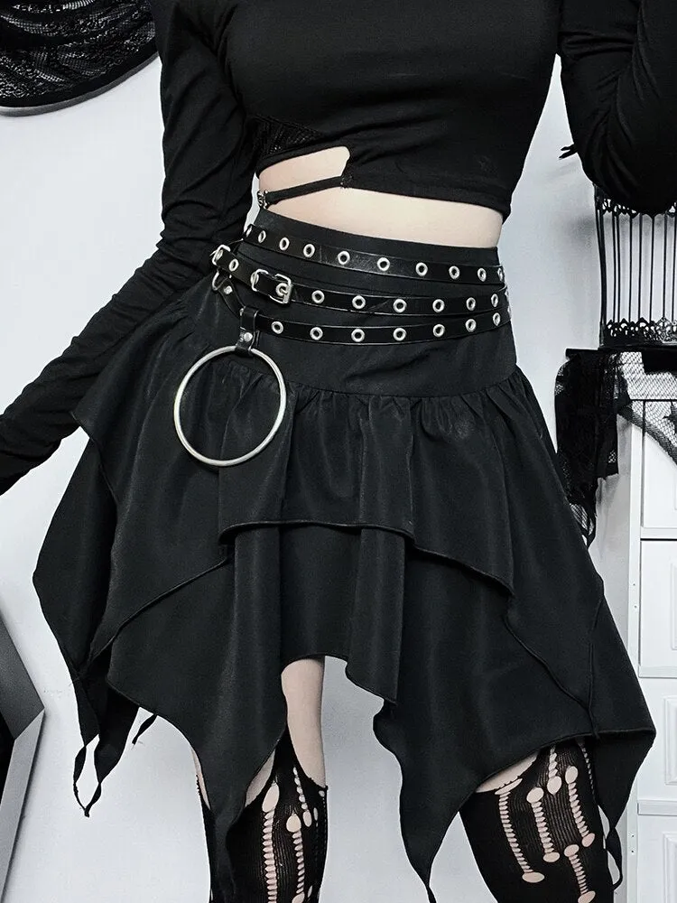 Flowing Black Skirt